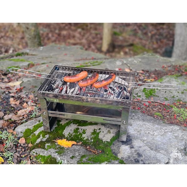 Mustang Kolgrill Trek ihopfällbar med väska