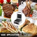 Miniatyrbild 2 av 8: 1,8kw 50-300°C justerbar effektiv elektrisk panini pressgrill, snabb och jämn uppvärmning, genomtänkt design, bred applikation