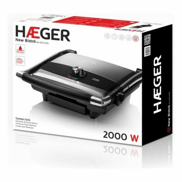 Sähkögrilli Haeger GR-200.014A 2000 W
