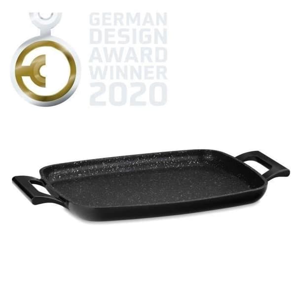 KELA Plancha grill Stella Nova - 29 x 23 cm - Svart