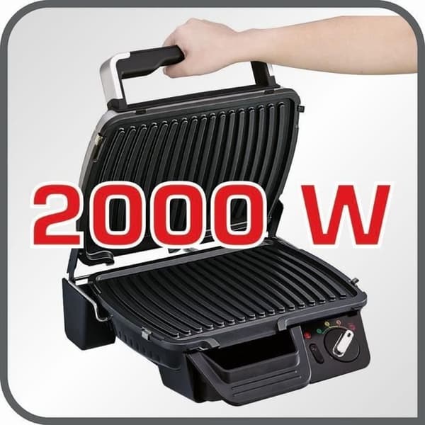 TEFAL GC451B12 Supergrill timer Köttgrill - Grå