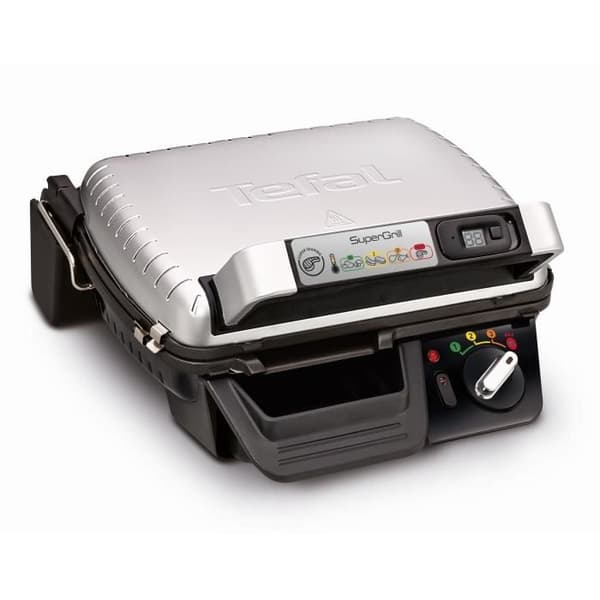 TEFAL GC451B12 Supergrill timer Köttgrill - Grå