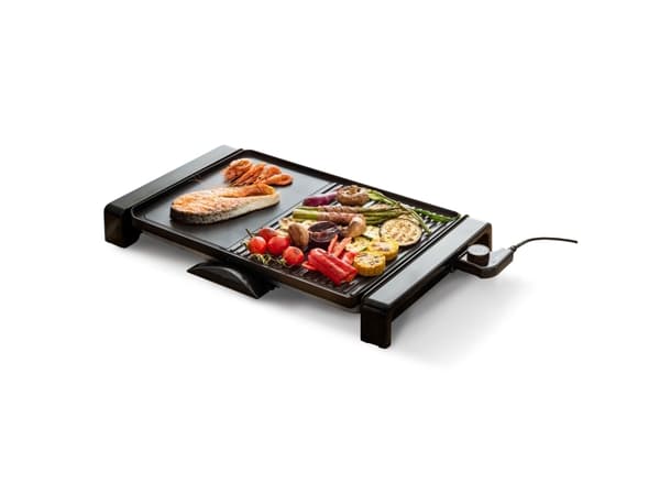 Elektrisk Bordgrill XXL 47x32cm 2000W EG210 Sort