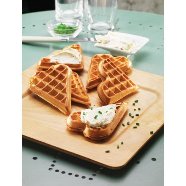 Tefal Snack Collection -paistolevyt: 6 Sydänvohvelit