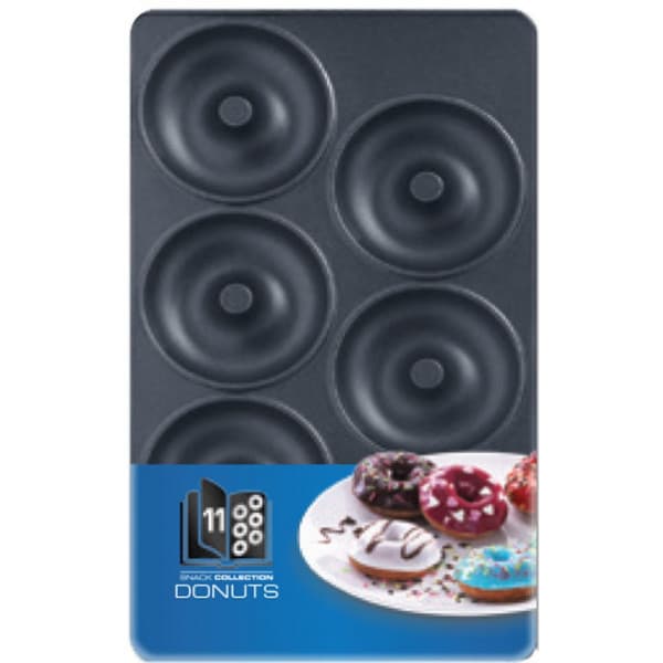 Tefal Snack Collection -paistolevyt: 11 Donitsit