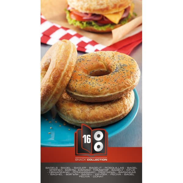 Tefal Snack Collection -paistoplader: 16 Bagels