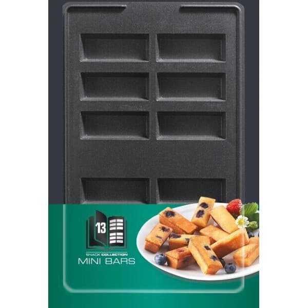 Tefal Snack Collection - pandeplader: 13 Mini kager/stænger
