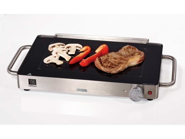 Ariete 798, Sort, Rustfritt stål, Rustfritt stål, Rektangulær, Keramisk, 800 W, 230 V
