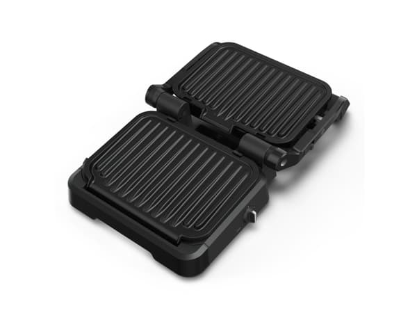 Tefal OptiGrill 4in1 GC774810, Musta, Metalli, Suorakulmainen, Painikkeet, 600 cm², 300 x 200 mm