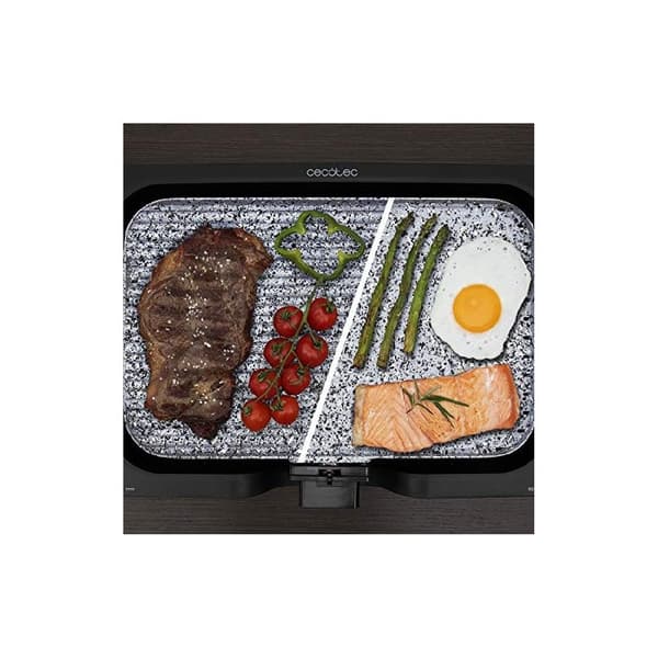 Cecotec Elektrisk Grill Rock&water 3000 Twin Svart One Size / EU Plug