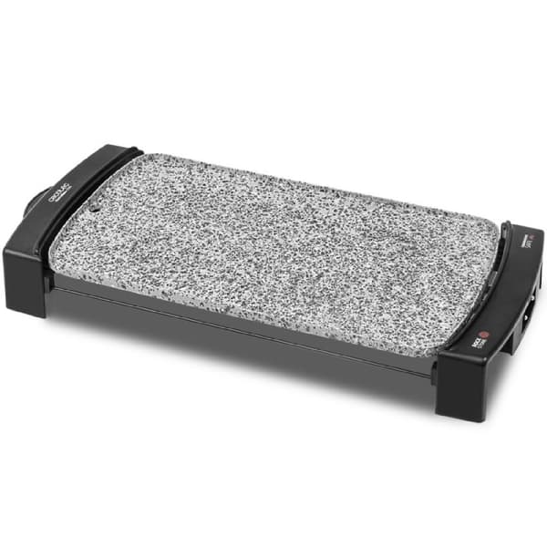 Cecotec Powerful electric griddle, dishwasher safe, cast-aluminium body and RockStone coating.