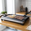 Miniatyrbild 2 av 5: Cecotec Electric griddle, 2000 W, with designer structure and stainless steel finish. Adjustable thermostat and non-stick plate with mixed surface, h