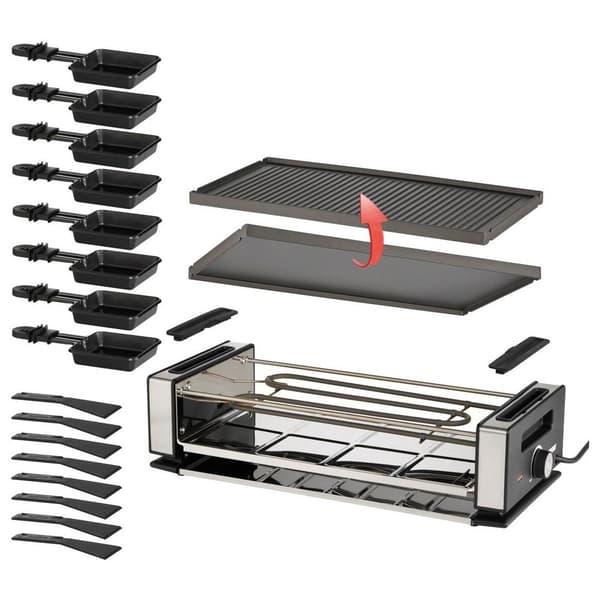 Unold Raclette Finesse Basic 1200w Svart One Size / EU Plug