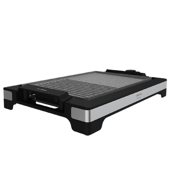 Cecotec Elektrisk Grill Tasty&grill 2000 Inox Mixstone Svart One Size / EU Plug Svart, Rostfritt stål
