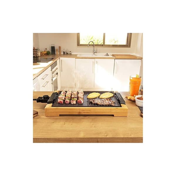 Cecotec Sähköinen Parila Tasty&grill 2000 Bamboo Mixstone Harmaa One Size / EU Plug