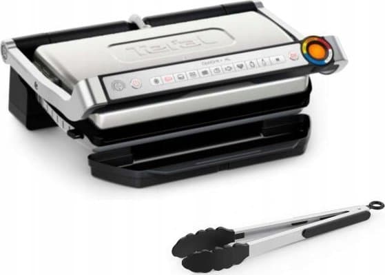 Elektrisk grill Tefal Tefal OptiGrill+ XL GC728D10 smart grill, 9 program, genomstekningsindikator, tjockleksmätning, droppbricka
