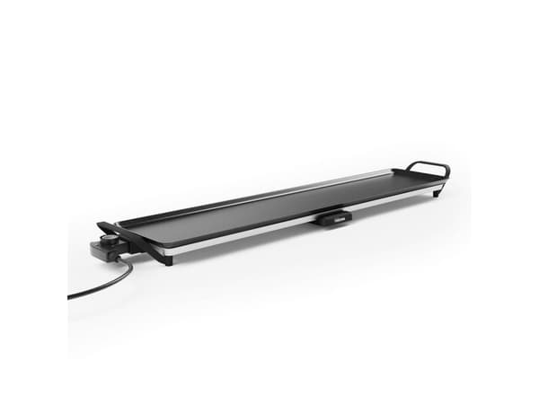 Tristar BP-2670, Elektrisk, 1000 x 220 mm, Tabletop, Sort, Aluminium, Griddle