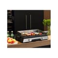 Miniatyrbild 3 av 3: Kitchen Chef Elektrisk plancha 2200w rostfri platta 52 x 31,5cm - PLANCHADUO2200