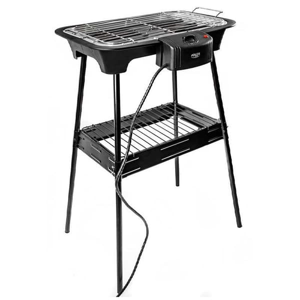 Adler Ad6602 Elektrisk Grill Sort