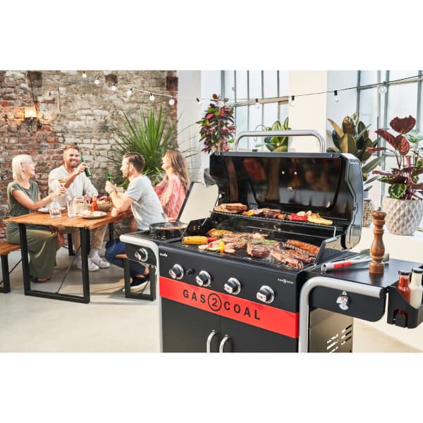 Char Broil Hybridgrill Gas2Coal 2. 4+1 - Brännare