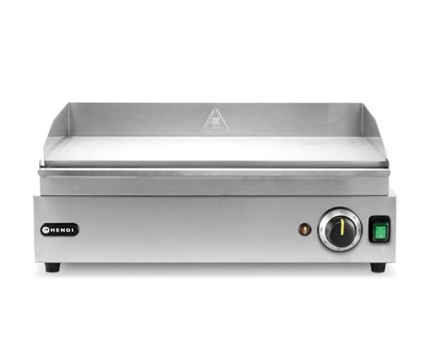Grillplade, HENDI, Kitchen Line, glat, 220-240V/2400W, 527x404x(H)233mm Basisvariant