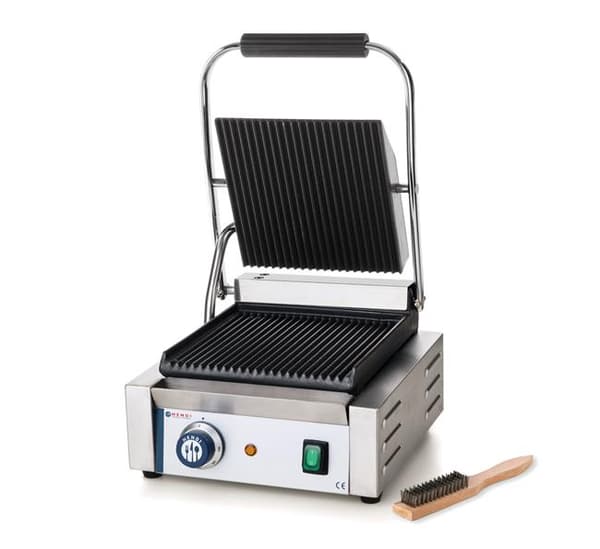 Enkeltkontaktgrill, top- og bundrillet