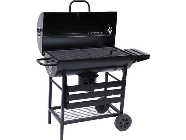 Landmann BARREL kolgrill med vagn och gjutjärnsgaller (75 x 39 cm) 02663
