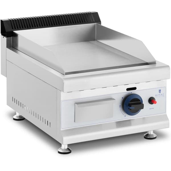 Enkelt glat justerbar gasgrill til naturgas 0,02 bar 35 x 40 cm 3100 W