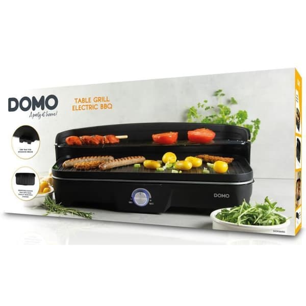 Bordsgrill - Elgrill - DOMO - DO9260G - 2200W