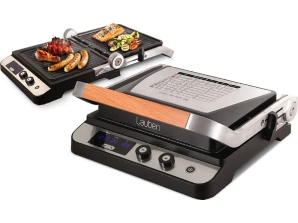 Lauben Contact grilli 2000SB 2000W Schwarz vähittäismyynti (LBNCG2000SB)