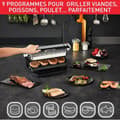 Miniatyrbild 2 av 5: TEFAL Optigrill+ XL elgrill - 9 program - XL kokyta - Tillbehör ingår