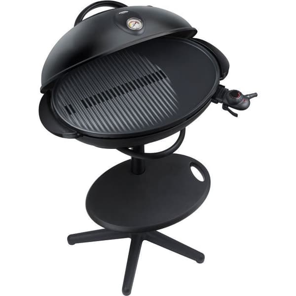 STEBA VG350 BIG 063500 elektrisk grill grill - XXL grillplatta 55 x 41 cm - Svart