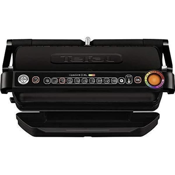 Elgrill - Tefal - Optigrill+ XL GC722 - Svart - Non-stick tallrikar - Stor kapacitet