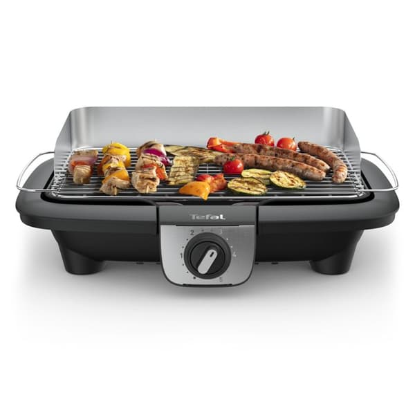 Tefal BG90A810 EASYGRILL JUSTERA INOX BORD JUSTERBAR TERMOSTAT Grill 2300 W