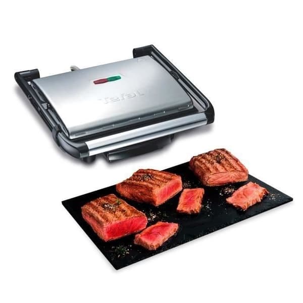 Tefal INICIO GRILL MULTIFUNCTION Köttgrill, PANINI BROSTASTER, GC241D12