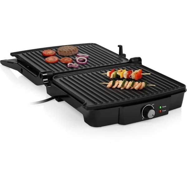 Tristar Kontaktgrill 2000 B 29,7x23,5 cm Svart