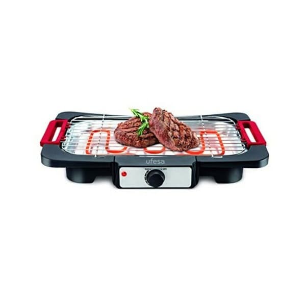 Grillikeittolevy UFESA Rodeo Grill BB6020 2000W musta, Ruostumaton teräs