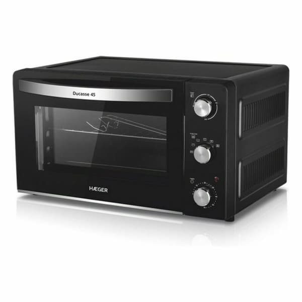 Campingkök Haeger 1500W 45 L Svart