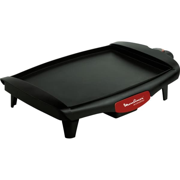 Grillplatta Moulinex Vit Svart/Röd 1800 W Svart, Röd