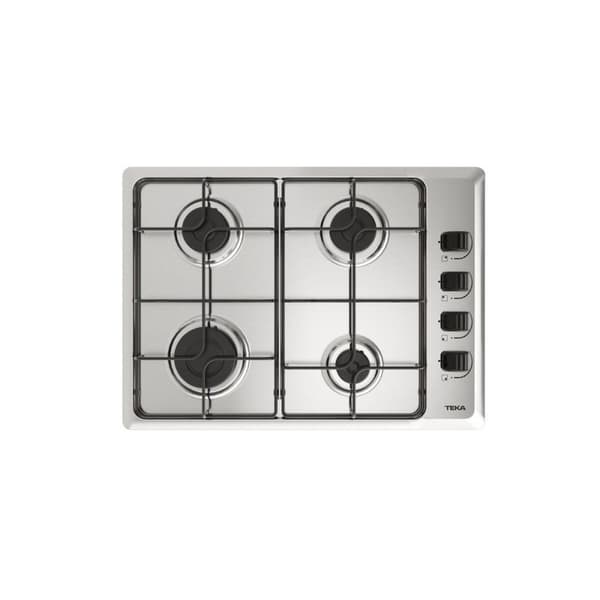 Gasplade Teka HLX504G 60 cm Rustfrit stål