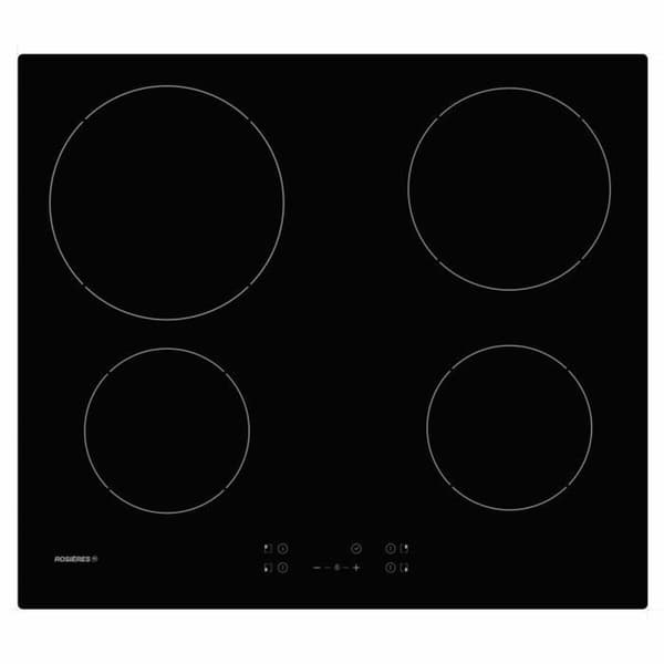 Plade i glaskeramik Rosieres ROCTH64CT/2 6500 W 60