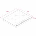 Miniatyrbilde 2 av 2: Induksjonsvarmeplate Teka IBC 63 BF100