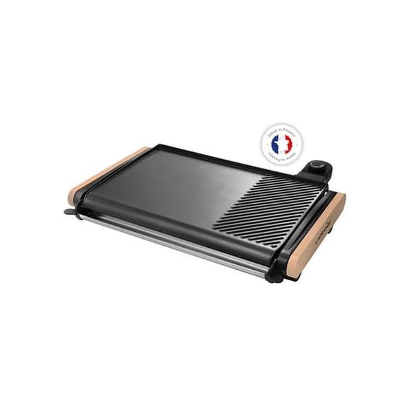 Elektrisk plancha - Lagrange - Grill' Equilibre® - 2000 W - Svart - Non-stick tallrikar