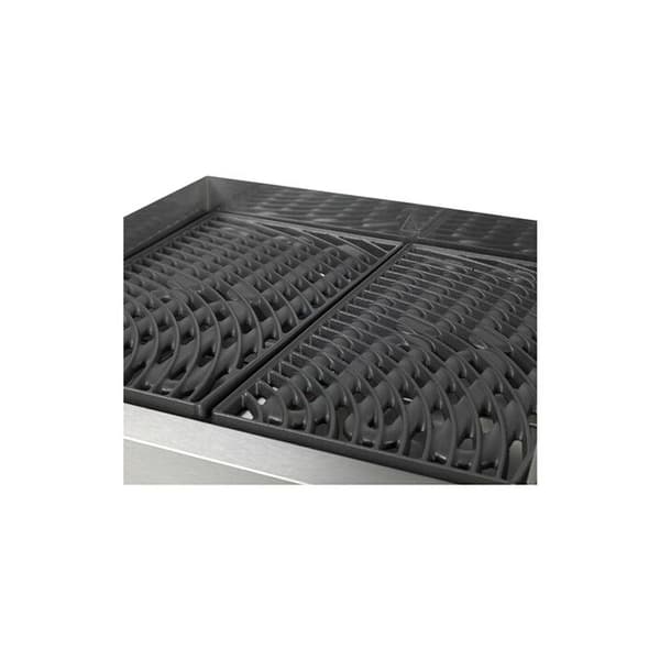 Elektrisk grill grill - Krampouz - Mythic XL - 3400W - Grå - 2000 cm²