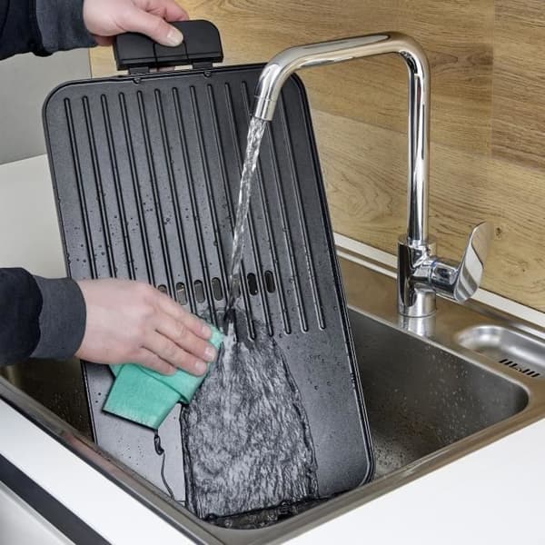 Plancha SEVERIN - PG8564 - Tillagningsyta 50x30cm - Non-stick gjutjärnplatta - Upp till 230°C - 2300W