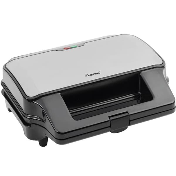 Bestron ASG90XXL 3-i-1 kontaktgrill - 900W - Svart/rostfritt stål