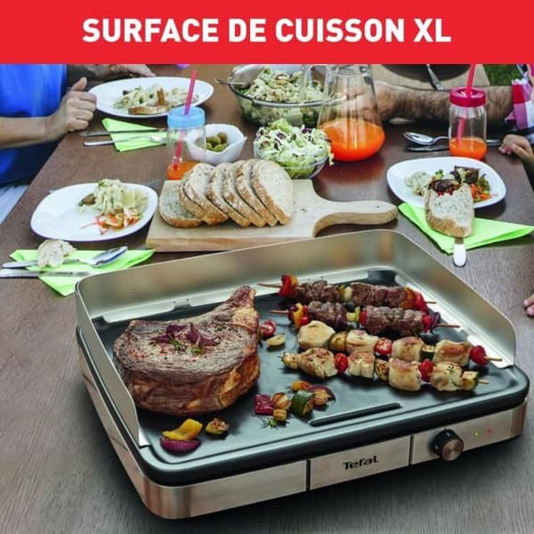 Tefal MAXI PLANCHA Electric Plancha XXL 12 personer inomhus och utomhus CB690D12