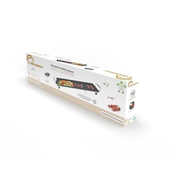 Plancha - LITTLE BALANCE - 8742 - Trä 90 - Trähandtag - 2000 W - 90 cm