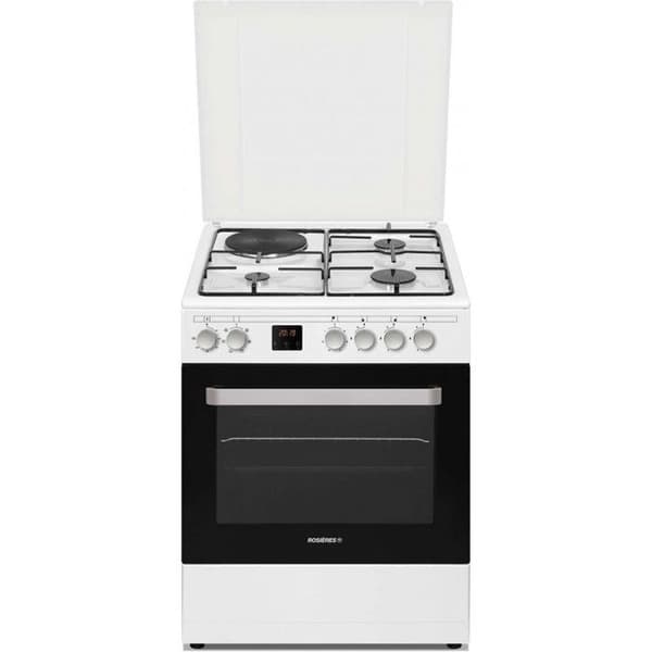 Cuisinière mixte Électrique 60L ROSIèRES 60 cm, RGE 660 CMWE Vit