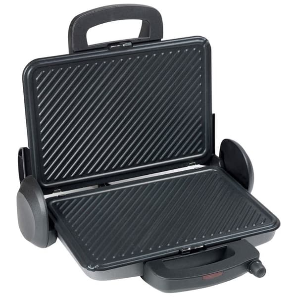 Bestron Kontaktgrill Viva Italia ACG380 1800 W Grå 31x22 cm